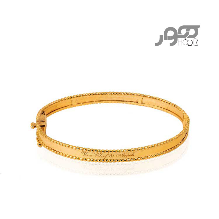 دستبند طلا زنانه النگویی ونکلیف کد ACB393