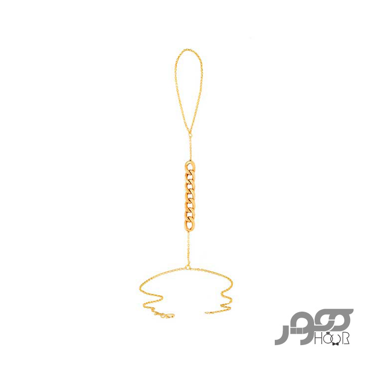 تمیمه طلا زنانه زنجیر و  کارتیر کد ACT427