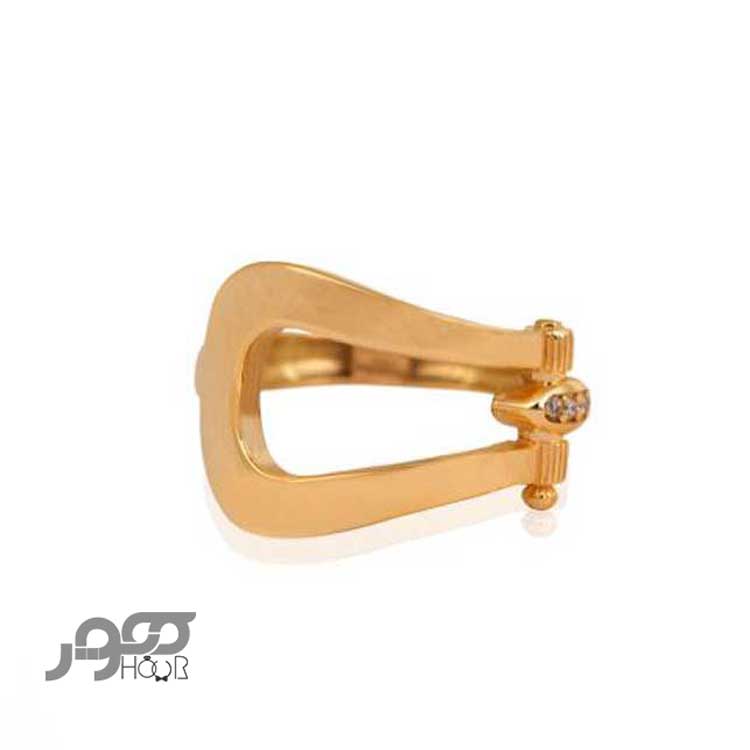 انگشتر طلا زنانه طرح فرد کد ACR491