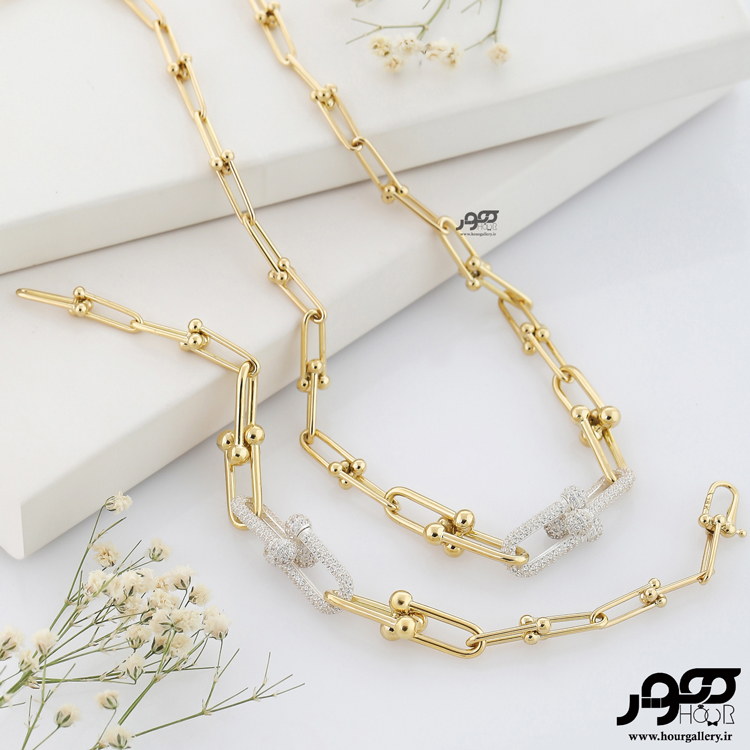 دستبند طلا تیفانی کد RCB263