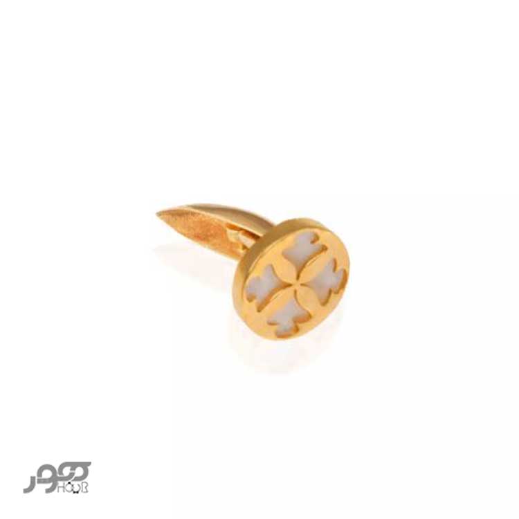 دکمه سردست طلا مردانه کد AMO901
