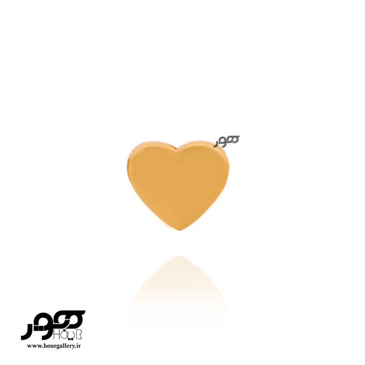 آویز طلا زنانه قلب سه بعدی کد DCP264