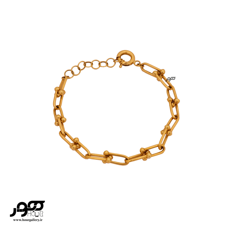 دستبند طلا زنانه سوپر تیفانی کد GCB106