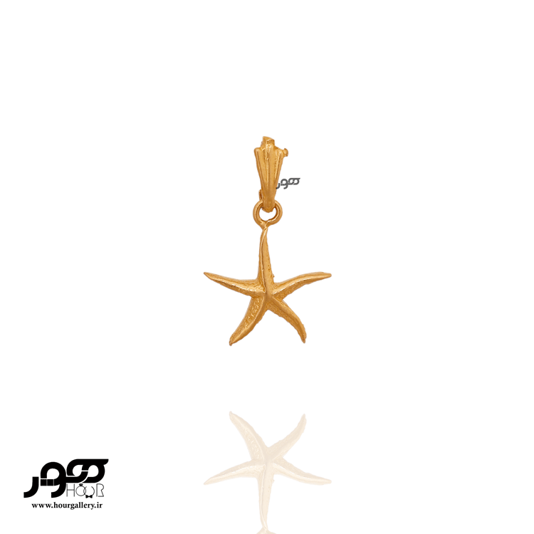 آویز طلا زنانه ستاره دریایی کد DCP262