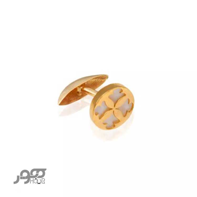 دکمه سردست طلا مردانه کد AMO901