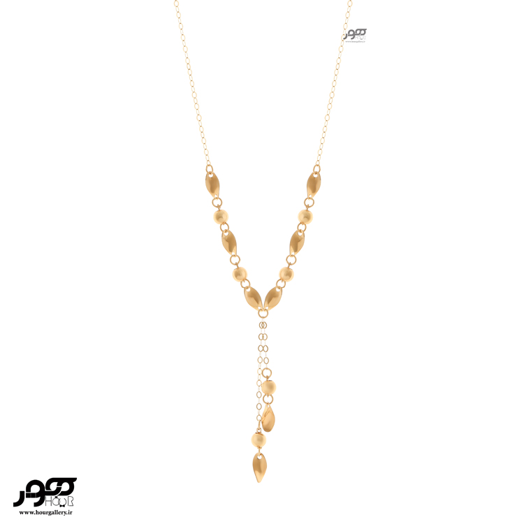  گردنبند طلا مینیمال جوانه کد RCN857