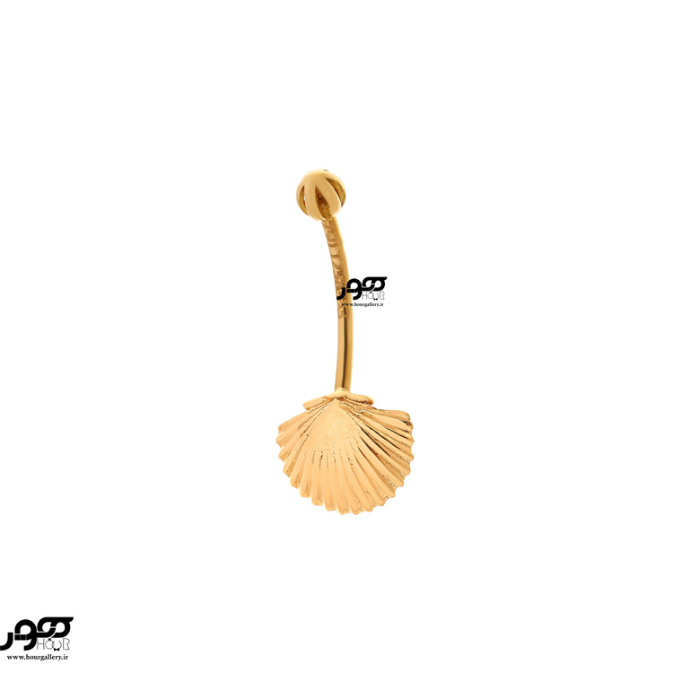 پیرسینگ ناف طلا طرح صدف کد RPI316 پیرسینگ ناف طلا طرح صدف کد RPI316